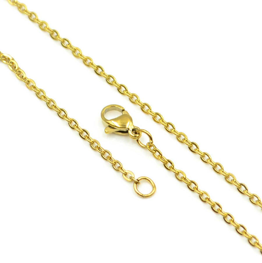 Readymade Cable Chain- Gold Plate, 16