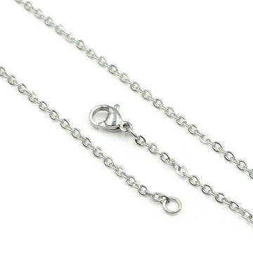 Readymade Cable Chain- Silver Plate, 22