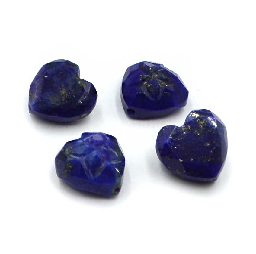 Carved Heart- Lapis