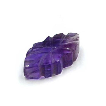 Carved Marquise- Amethyst