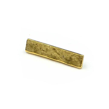 Hammered Toggle Bar- Antique Gold