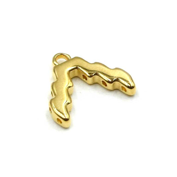 Cymbal Menites SuperDuo Bead Ending- 24kt Gold Plate – Beadshop.com