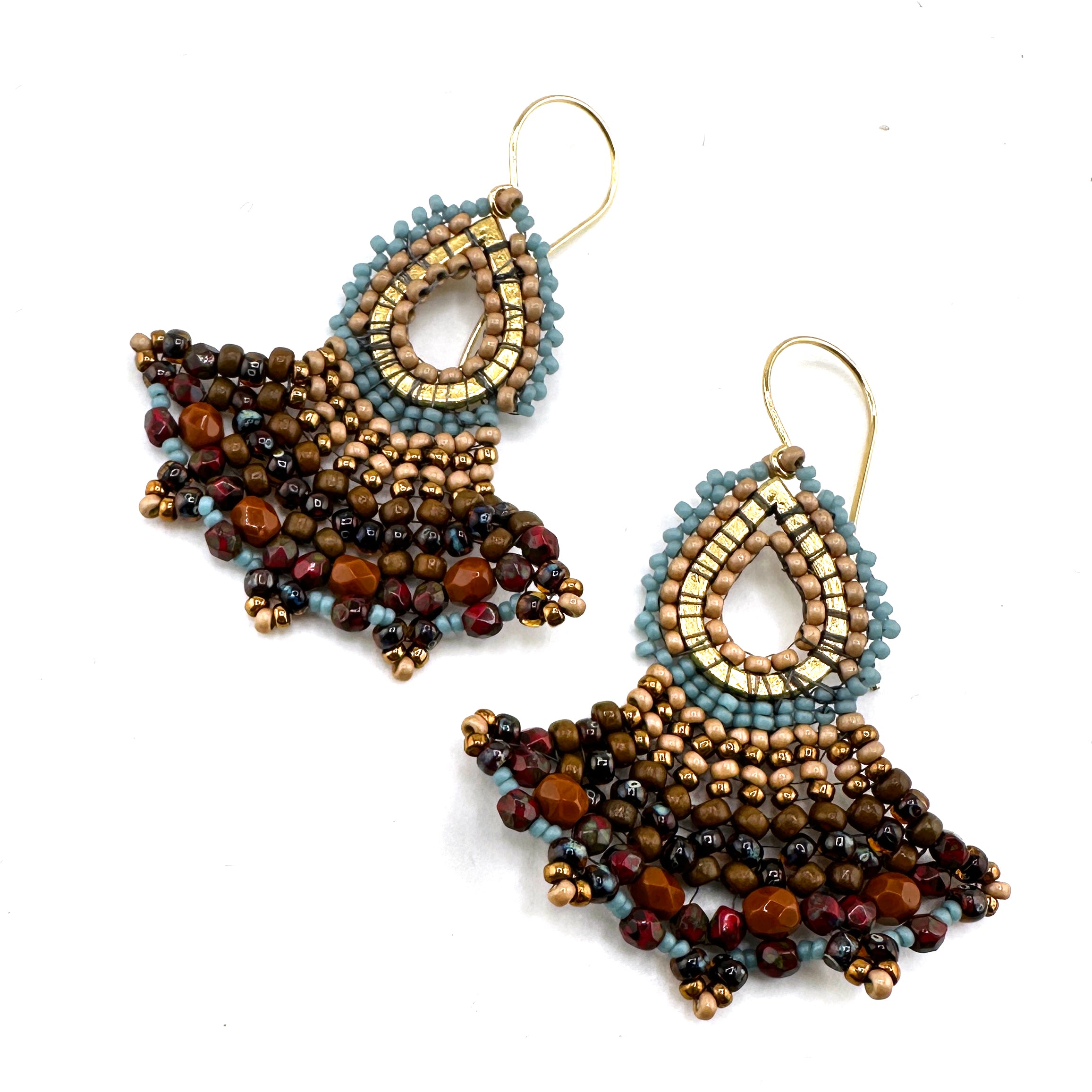 Crescent Fan Earrings