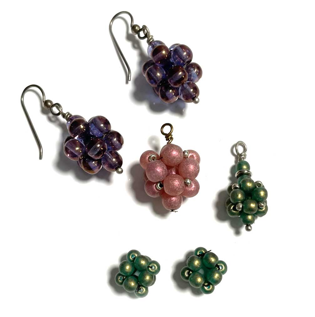 Cross Weave Beaded Beads