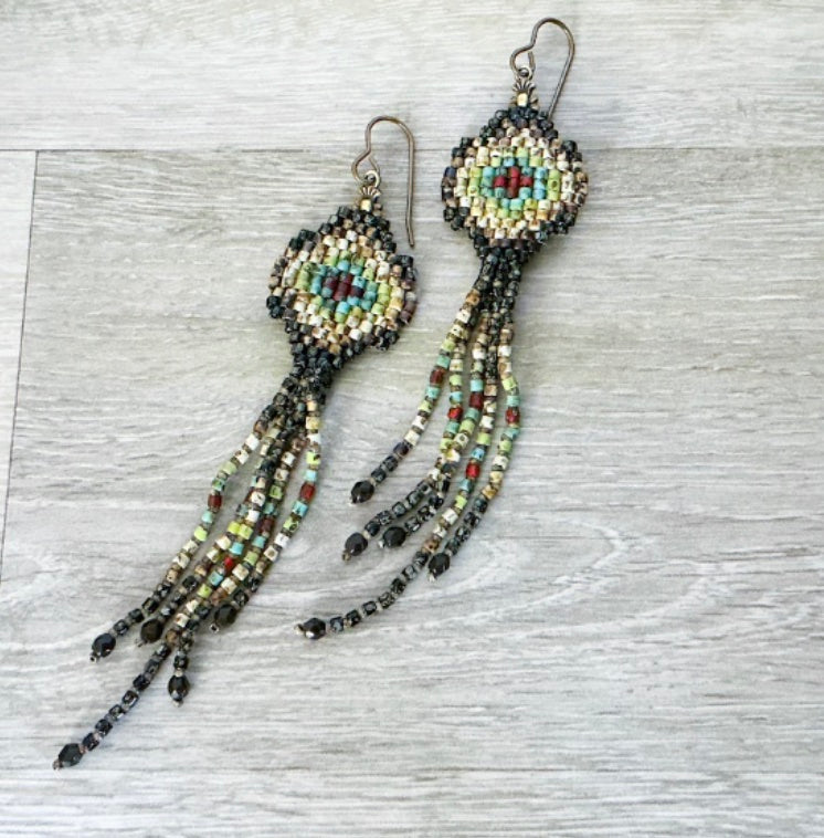 Fanoos Tassel Earrings