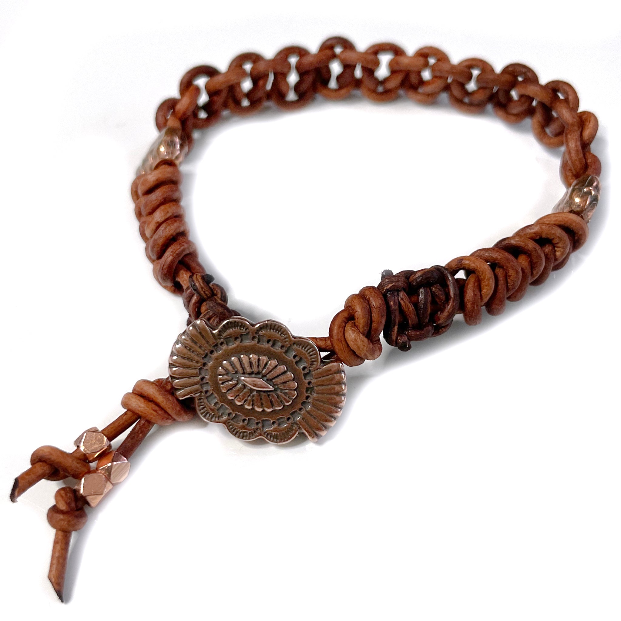 Leather Knot Bracelets