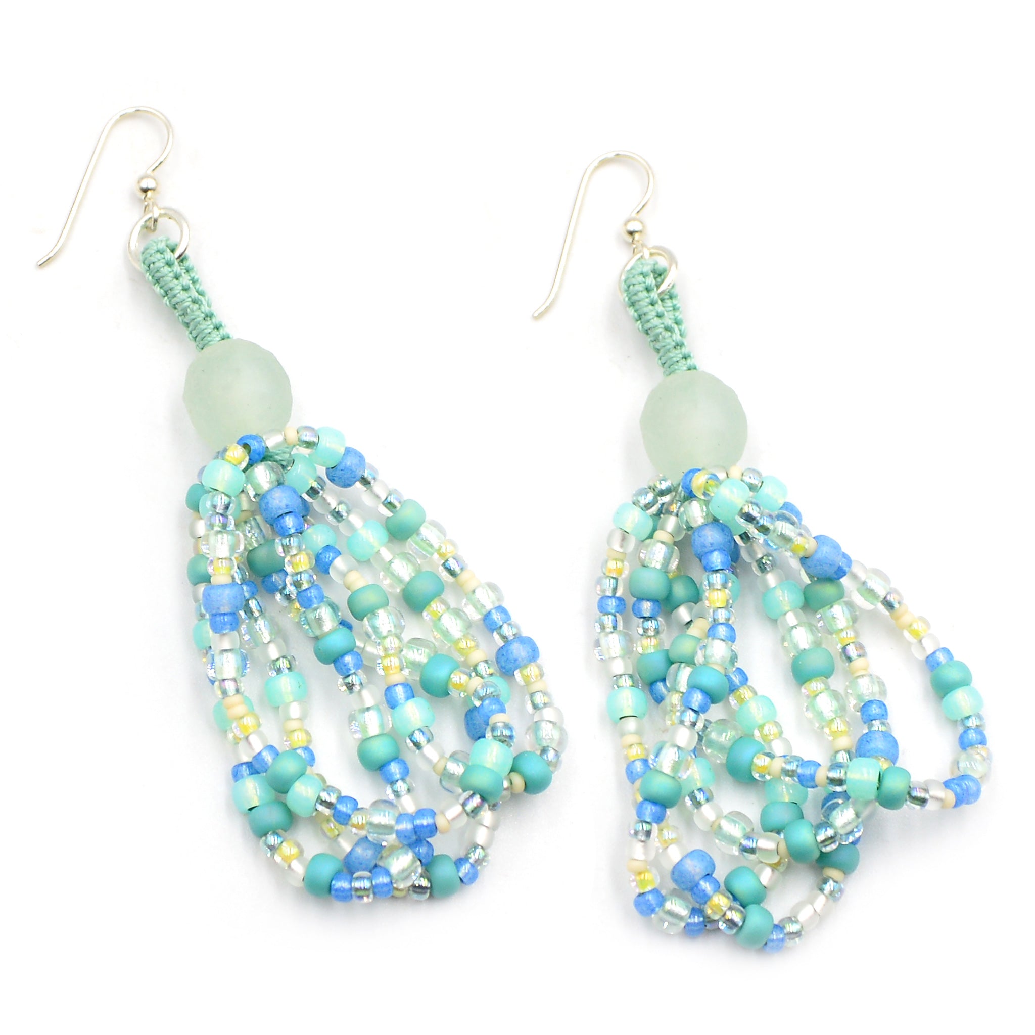 Looped Tassel Earrings