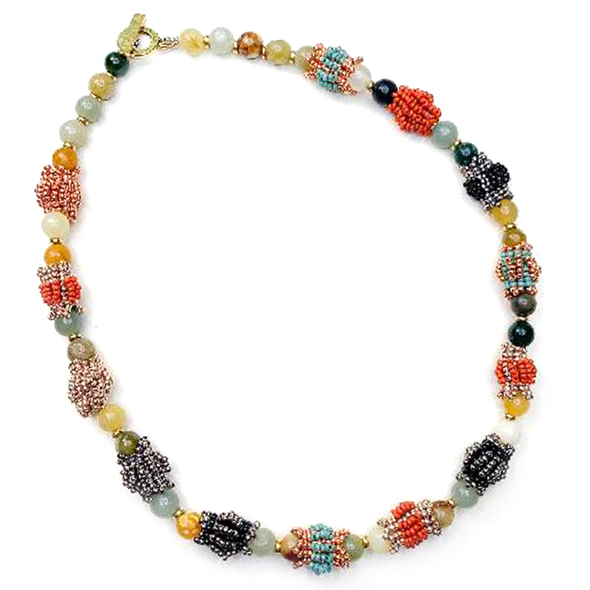 Peyote Inlay Beads