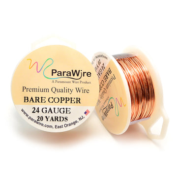 ParaWire Bare Copper- 24G Round