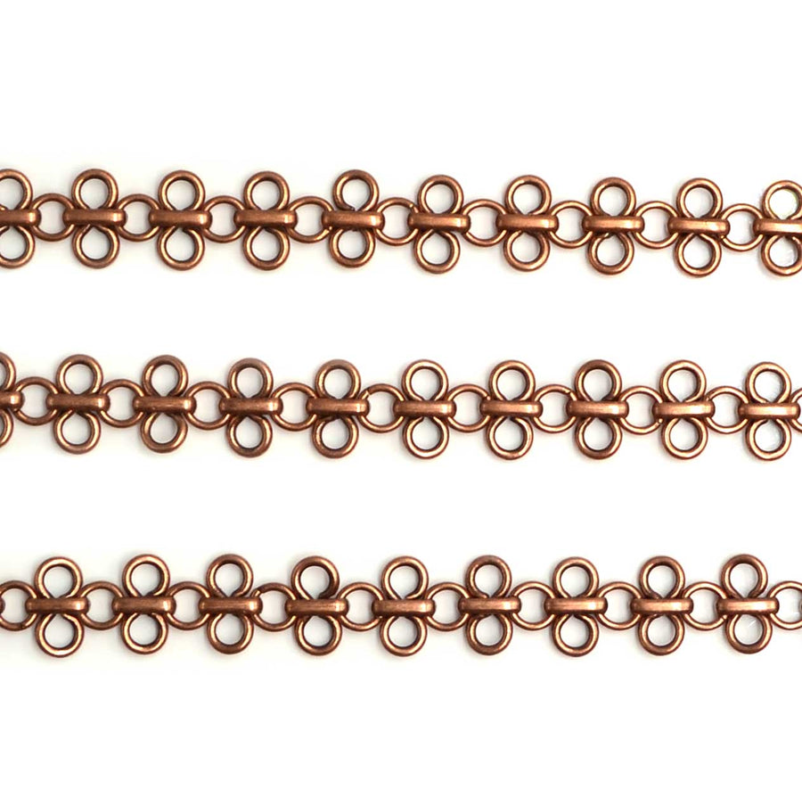 Chain Maille- Antique Copper Chain by the Foot