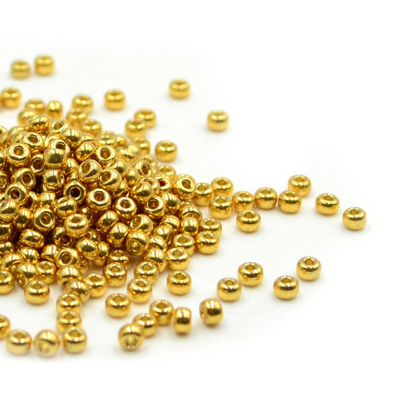 8-4202 Duracoat Galvanized Gold 8/0 – Beadshop.com