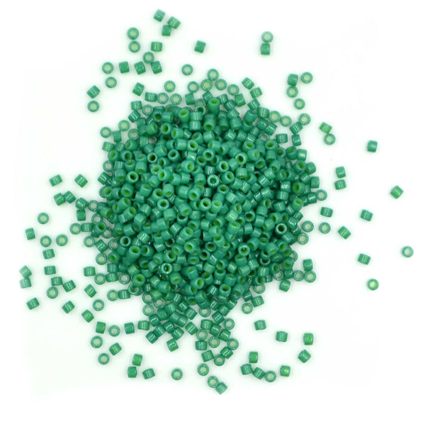 Glass Seed Beads Miyuki Delica 11/0 DB2121 - Duracoat Opaque Kiwi