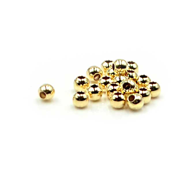 Gold Filled 2mm Rounds- Large Hole