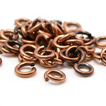 5.5mm/16g Jump Rings- Antique Copper