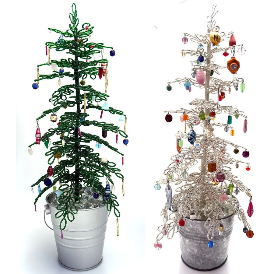 Christmas in July- Seed Bead Tree