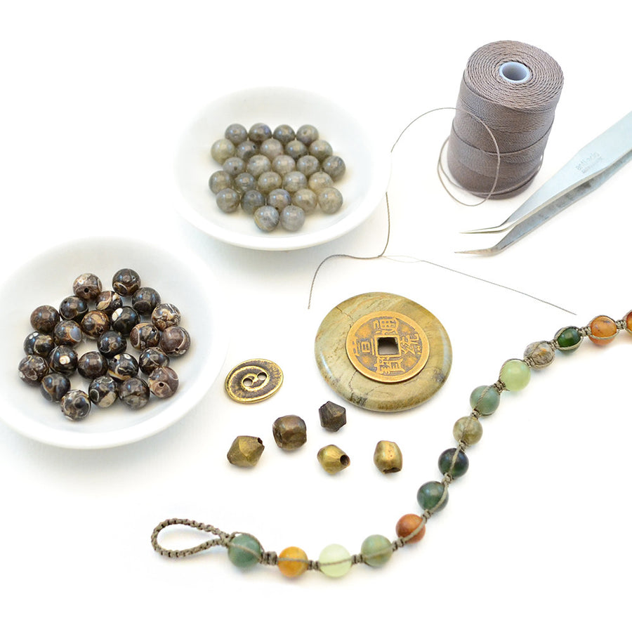 Macramé & Semi-Precious Stones 12.21.16