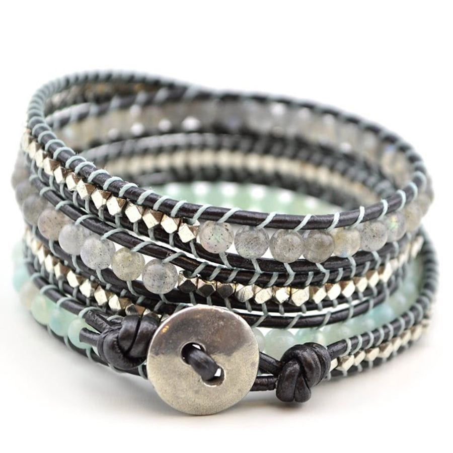 Free Wrap Bracelet Project | Tricks to Laddering- Reflections ...