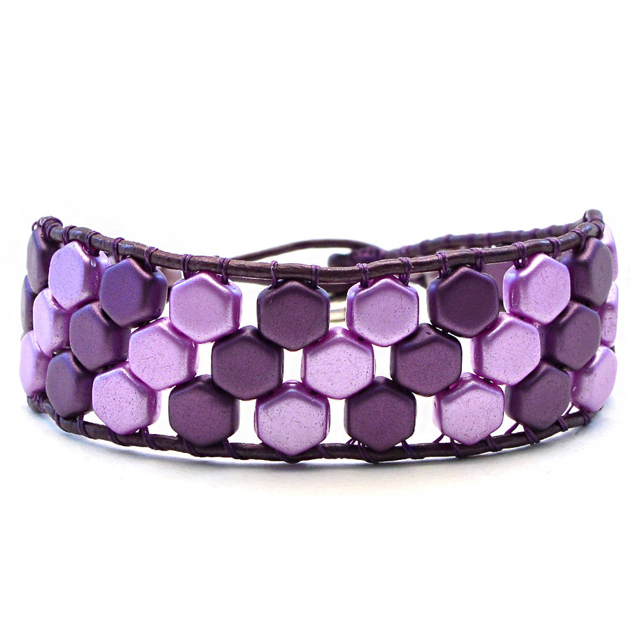 Honeycomb Weave- Verbena