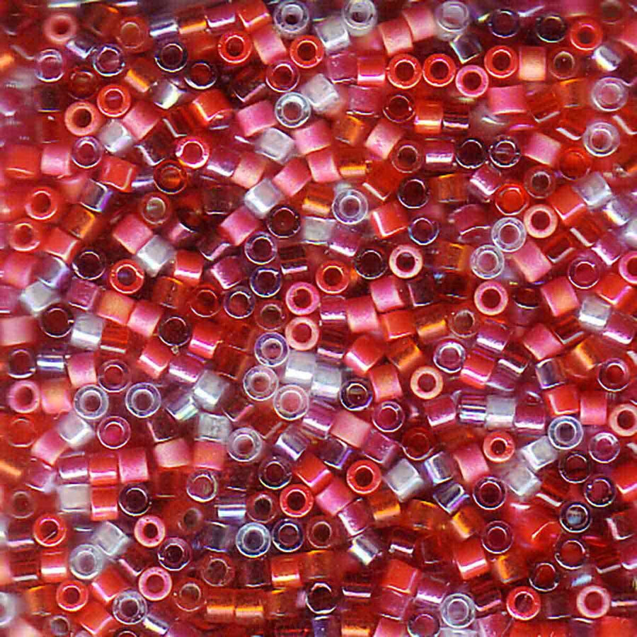 10/0 Delica Mix- Strawberry Fields