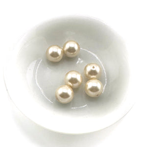 Preciosa 10mm Pearls- Cream (6 pcs)