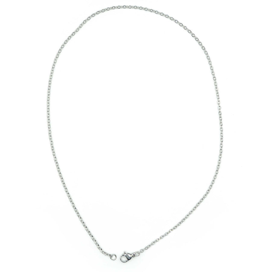 Readymade Cable Chain- Silver Plate, 16