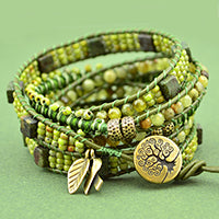 2 Stitch Wrap Bracelet