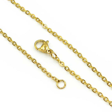 Readymade Cable Chain- Gold Plate, 20