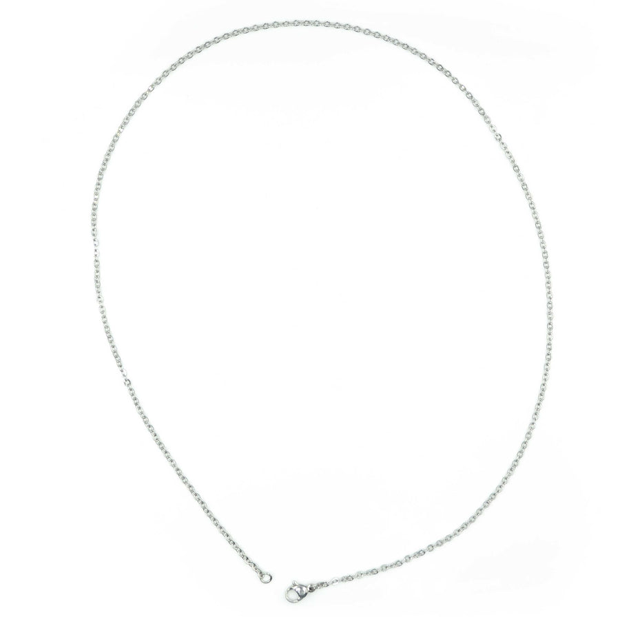 Readymade Cable Chain- Silver Plate, 20