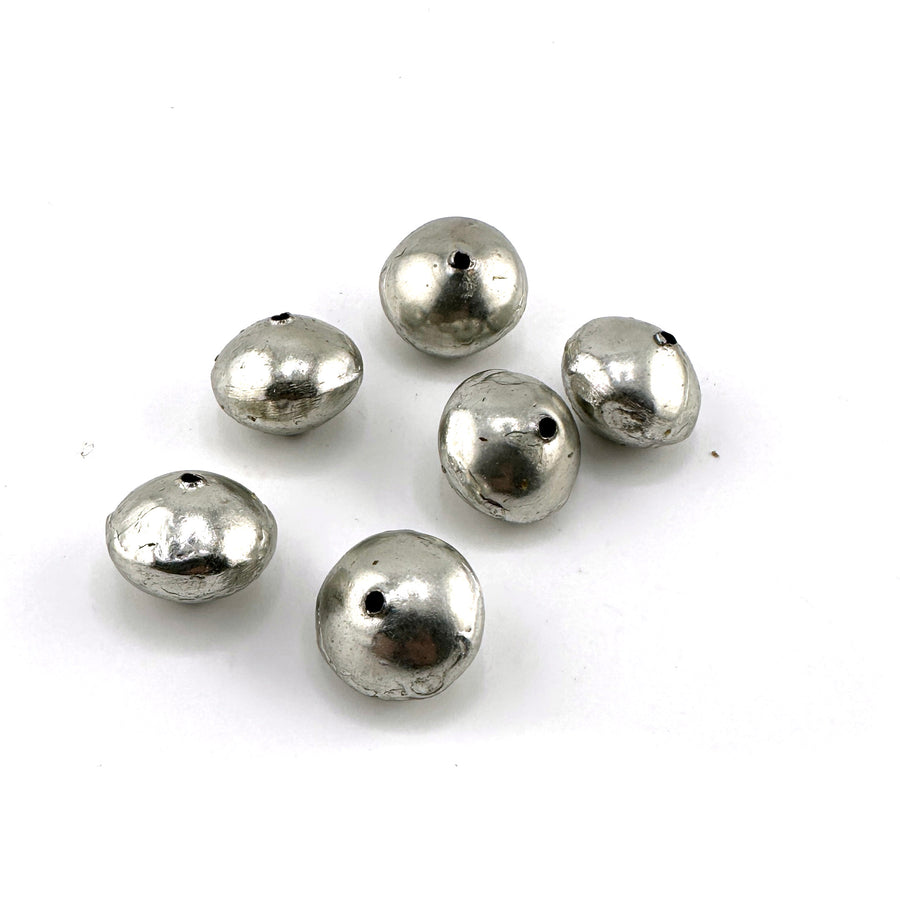Silver Rondelle- 20mm