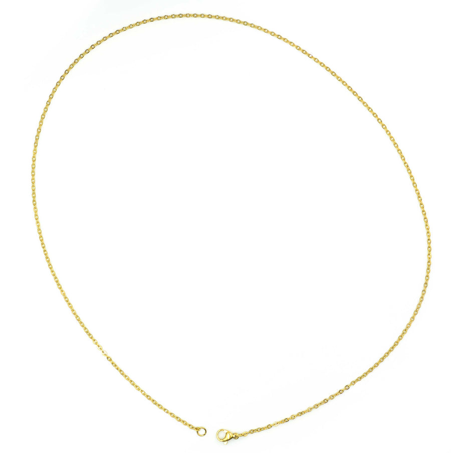 Readymade Cable Chain- Gold Plate, 22