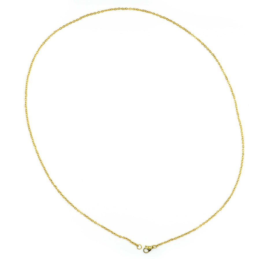 Readymade Cable Chain- Gold Plate, 24