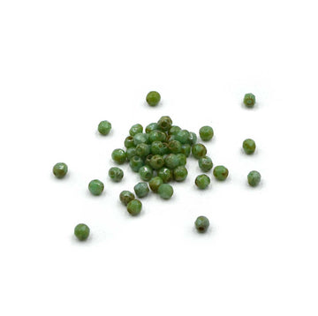 2mm- Green Turquoise Picasso