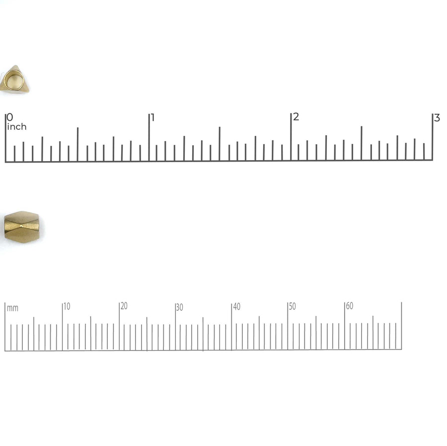 3-Corner Diamonds- Silver Plate
