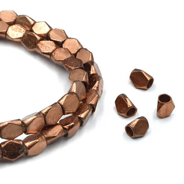 3-Corner Diamonds- Copper Plate