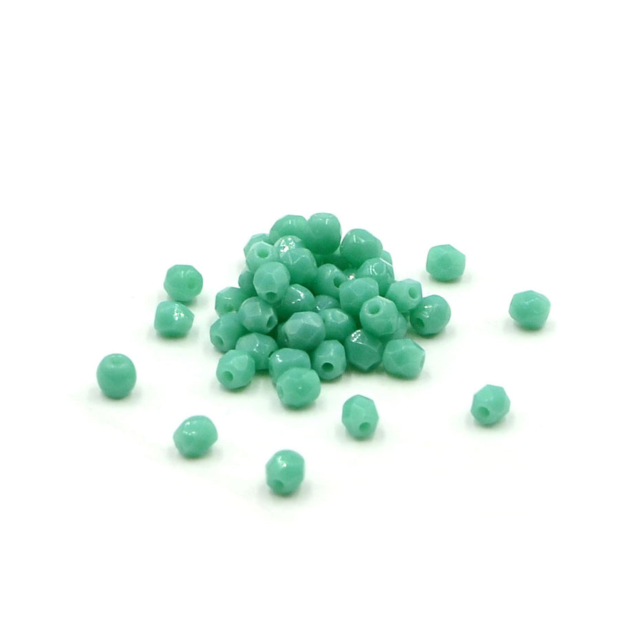 3mm- Opaque Turquoise