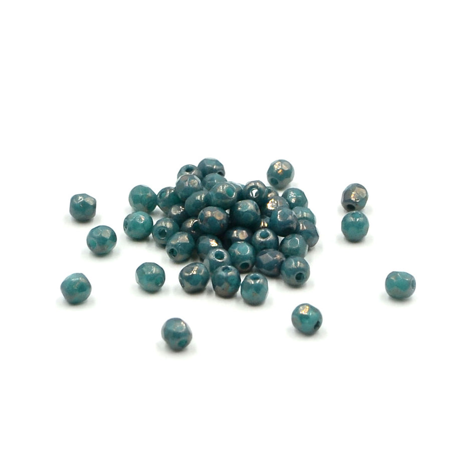 3mm- Turquoise Moondust