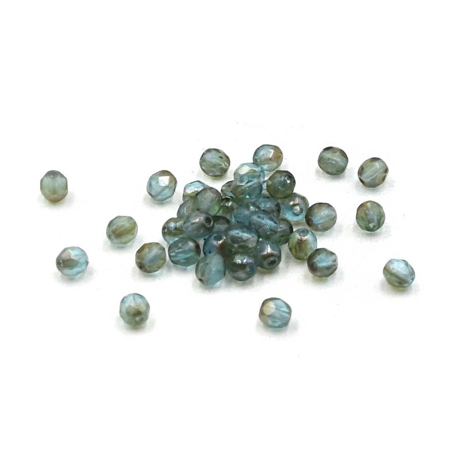 4mm- Aquamarine Celsian