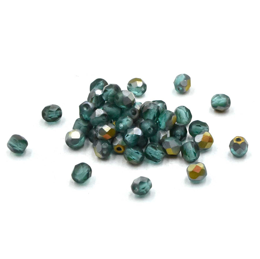 4mm- Blue Green Matte AB