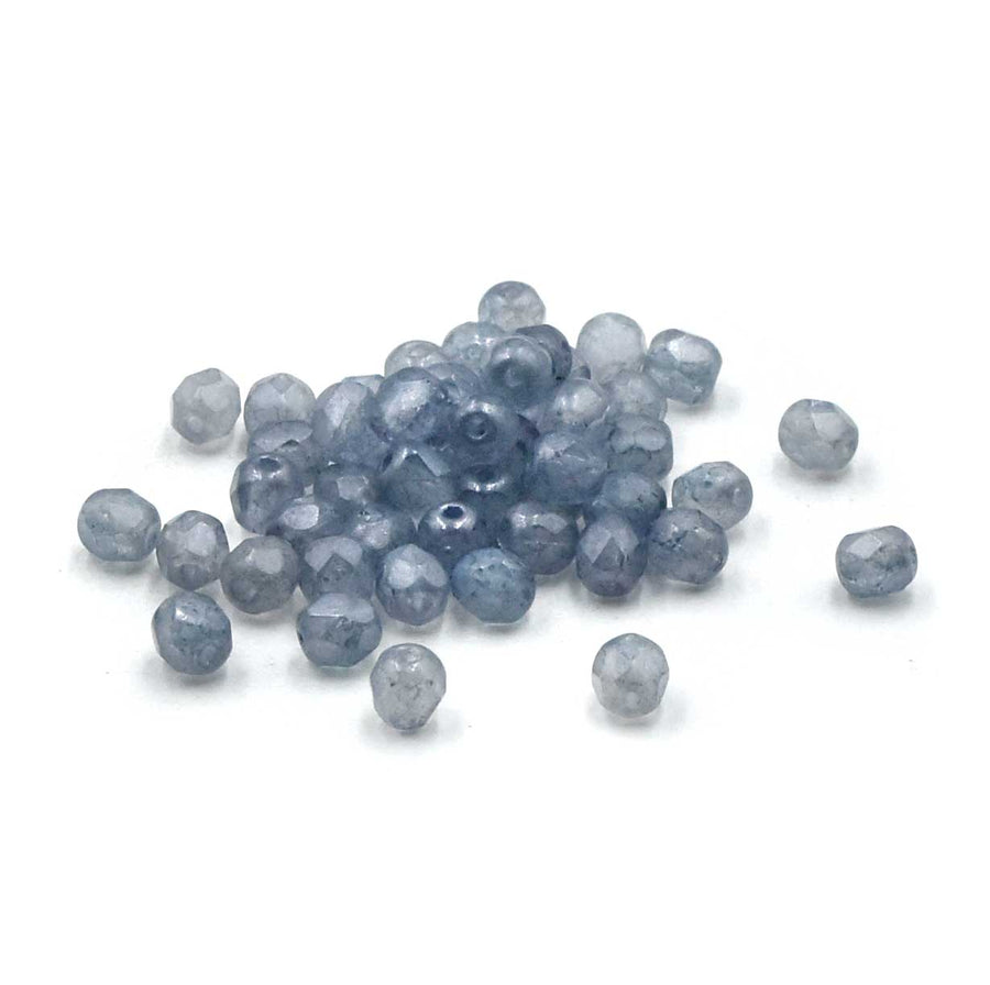 4mm- Luster Stone Blue