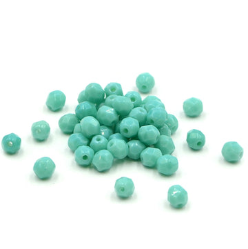 4mm- Opaque Turquoise