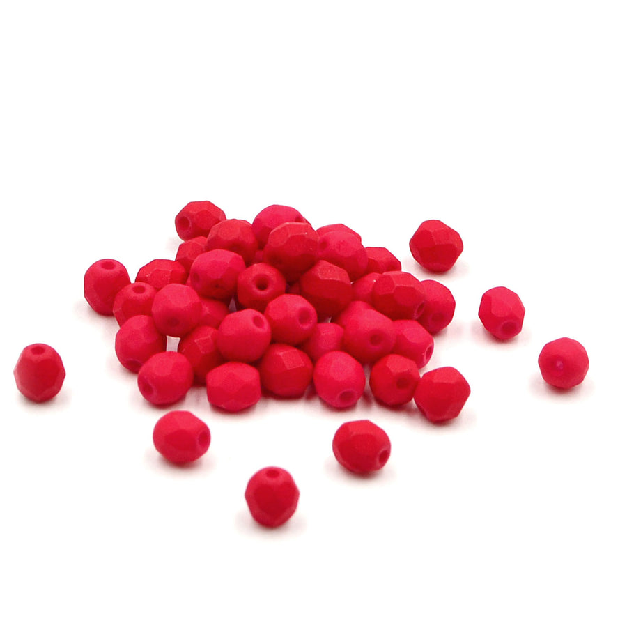 4mm- Saturated Red