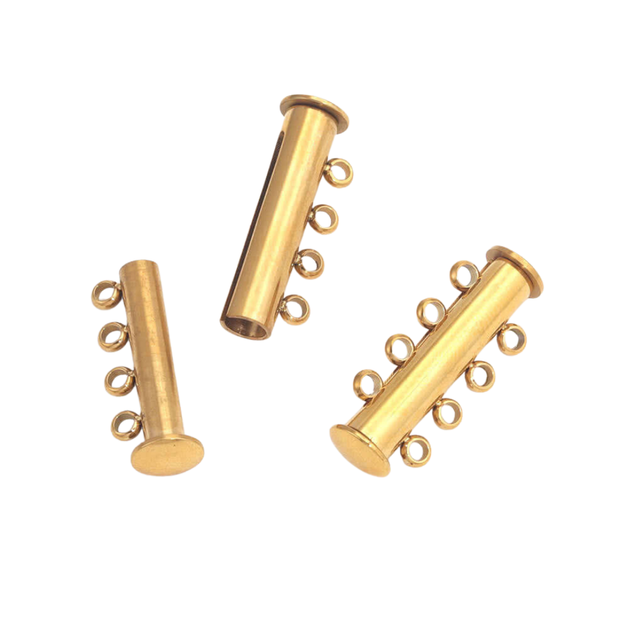 Cleo Clasp 4- Bright Gold