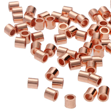 Soft Flex 2x2 Crimp Tubes- Copper