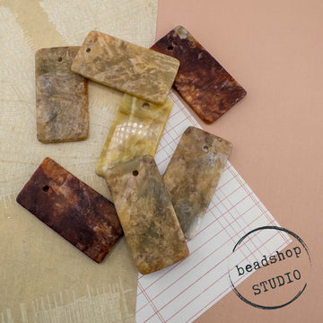 Serpentine Rectangle Pendant