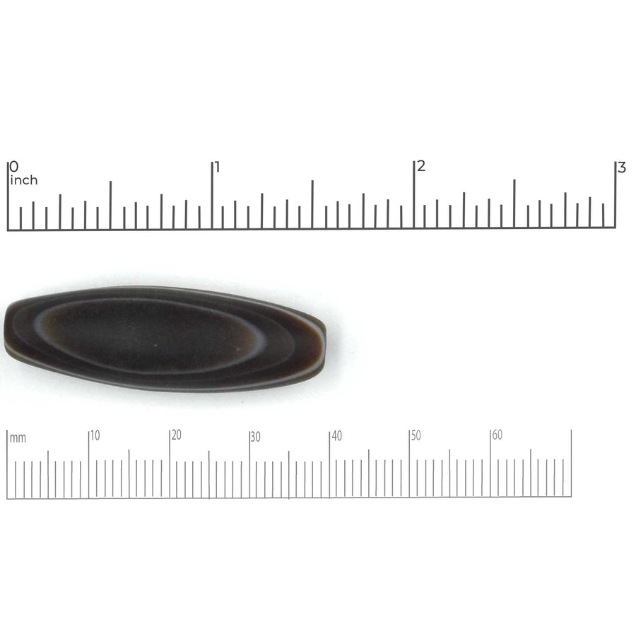 Agate Barrel- Matte Brown