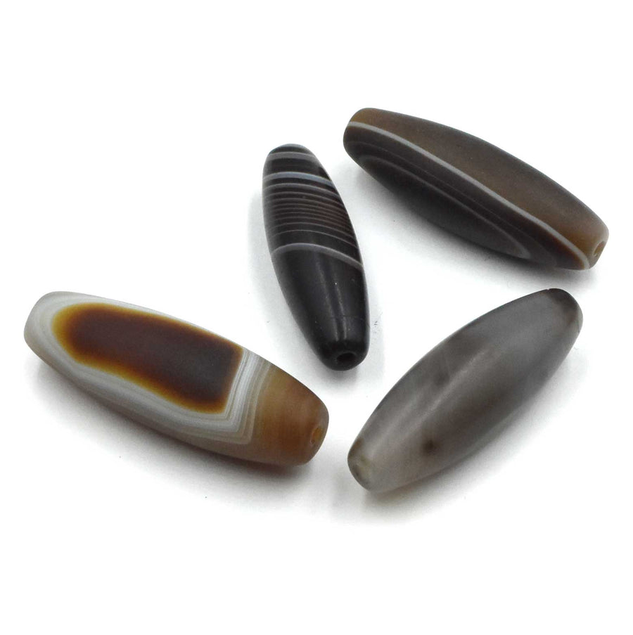 Agate Barrel- Matte Brown