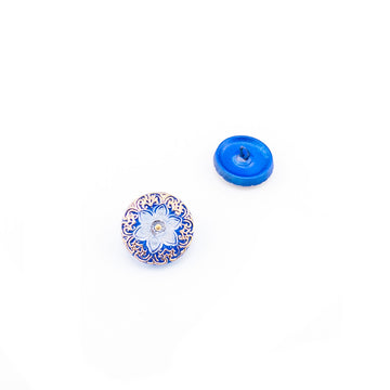 Arabian Star- Cobalt With Gold