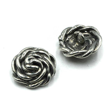 Large Making Waves Button- Antique Pewter