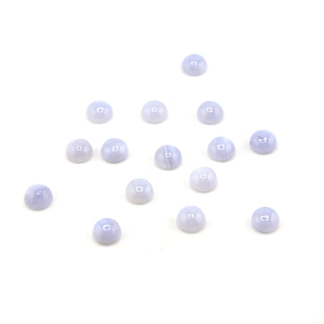 Blue Lace Agate Round Cabochon 8mm