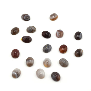 Botswana Agate Cabochon 7 x 10mm